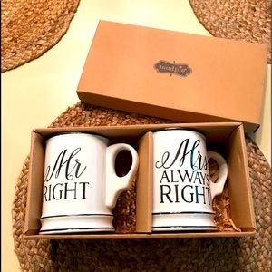 💥💥Set of 2/ Mud Pie Coffee Mugs💥💥